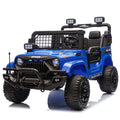 24V Two-seater Kids Ride On Electric Truck Car W Parents
